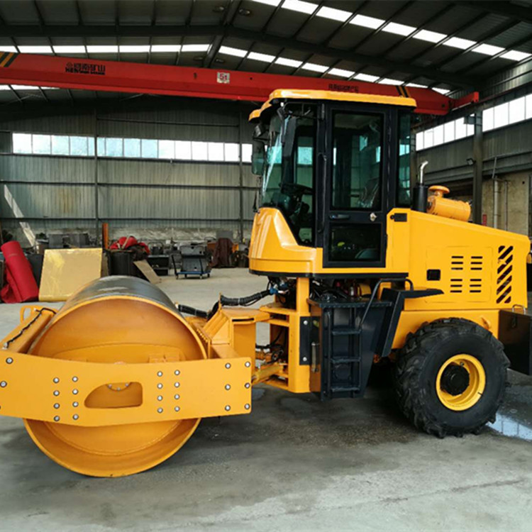 生产10吨单钢轮压路机 中型座驾压路机 震动轮胎压路机