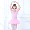 Children's summer dancing gym suit, clothing, with short sleeve