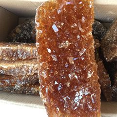 Yunnan specialty, old rock sugar, yellow rock sugar, boiled by manufacturer, batch of polycrystalline rock sugar, earth rock sugar, wholesale