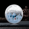 Commemorative coins for elderly, Christmas medal, Birthday gift