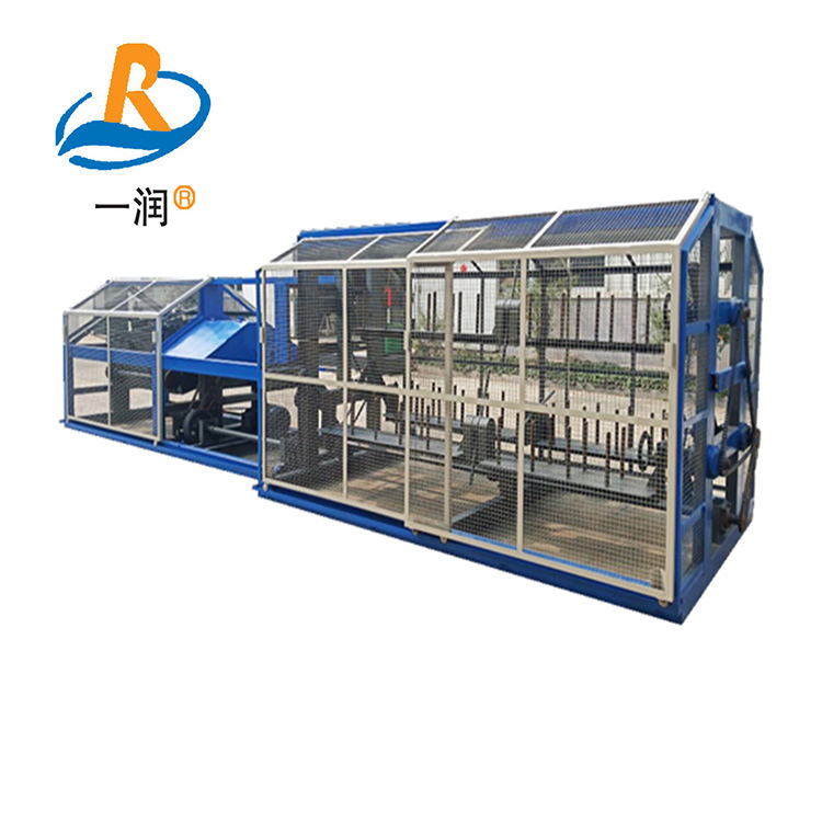 莱州一润 无接头制绳机 棉麻线绳上劲打绳二合一制绳机