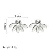 Jewelry, fashionable sophisticated universal earrings, simple and elegant design