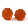 DIY jewelry accessories ancient method old glazed pumpkin beads multi -size matte surface pumpkin glazed loose bead