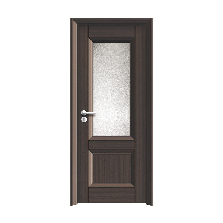 Puerta compuesta de madera maciza de estilo europeo dormitorio puerta plana apartamento familiar puerta corredera de interior puerta invisible personalizado image 6
