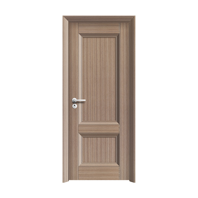 Puerta compuesta de madera maciza de estilo europeo dormitorio puerta plana apartamento familiar puerta corredera de interior puerta invisible personalizado image 5
