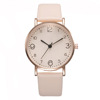 Watch for leisure, quartz belt, Korean style, simple and elegant design