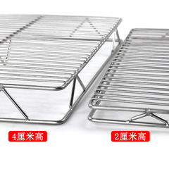 涼豬肉架全撐腳不鏽鋼蛋糕麵包架放雞鴨鵝肉菜市場攤位陳列架