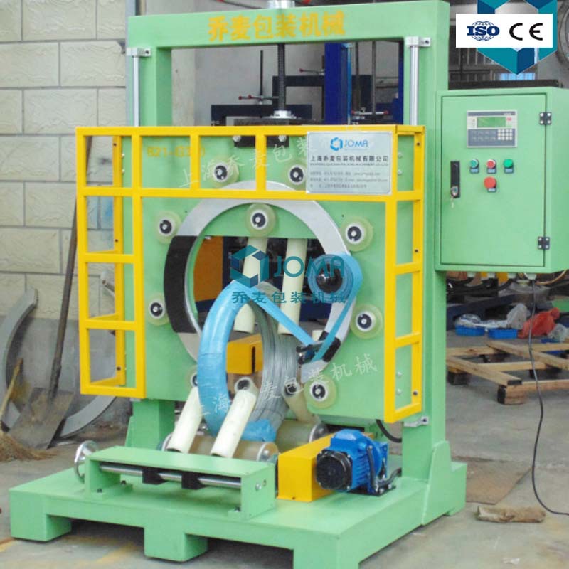 厂供不锈钢钢丝环形包装机 焊丝缠绕包装机焊条裹包机械价格优惠