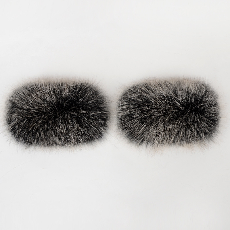 Moda real piel zorro pelo zapatillas mujer verano una palabra piel mujeres desgaste sandalias playa zapatillas mujeres