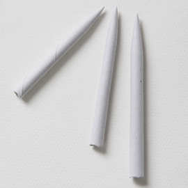 跨境3支装单头纸擦笔空心新闻纸美术素描用修正涂抹笔画画笔批发