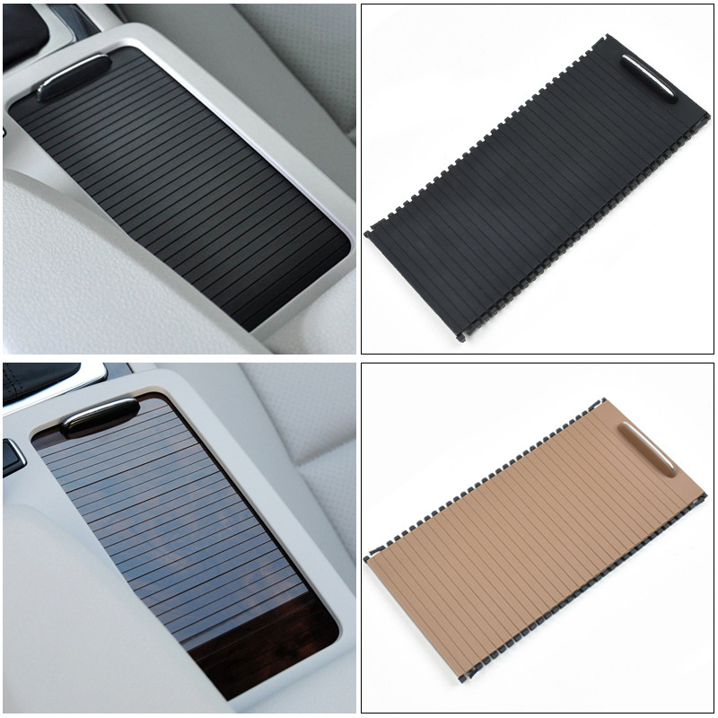 Placa de tracción del soporte de la taza de agua mercedes-benz Clase C Clase E W204 W212 cubierta de almacenamiento de control central placa de la cubierta del soporte de la taza de agua