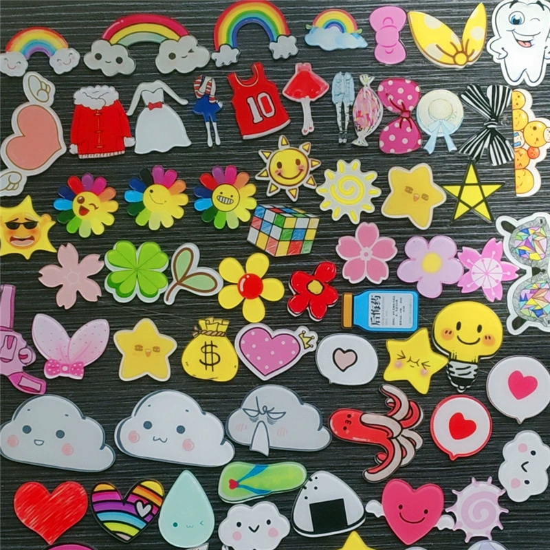 Рождественская акриловая брошь, значок-клевер и подсолнух, маленькие рождественские подарки, брошка, оптовые цветы