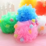 Маленькая детская губка для ванны для купания, шарик для ванны, в корейском стиле, 10G, оптовые продажи, с печатью вашего логотипа