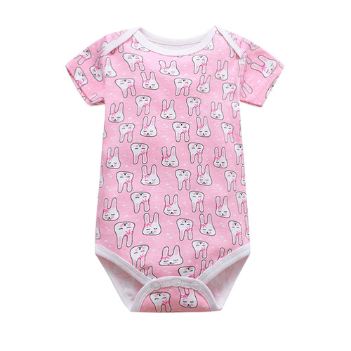 Manufacturer wholesale newborn baby triangle khaki Carter baby one-piece bodysuit baby summer one-piece bodysuit