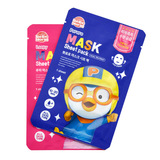 Южная Корея импортировала Pororo 口 乐 乐 1 Box Set Patch Детская маска подделка One Pay Ten