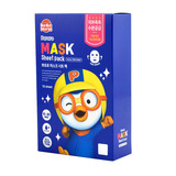 Южная Корея импортировала Pororo 口 乐 乐 1 Box Set Patch Детская маска подделка One Pay Ten