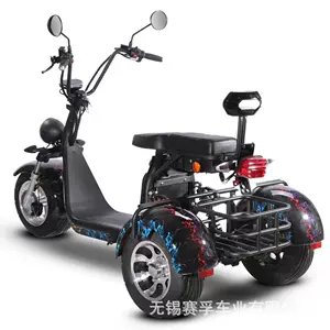 EEC Sertifikatlı Harley Üç Təkərli Elektrikli Motosiklet Gəzinti Vasitəsi