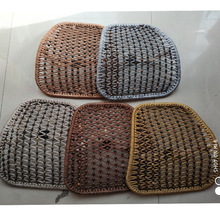 廠家生產批發鋼管腰靠菩提子腰靠汽車手編菩提靠背汽車手編腰靠