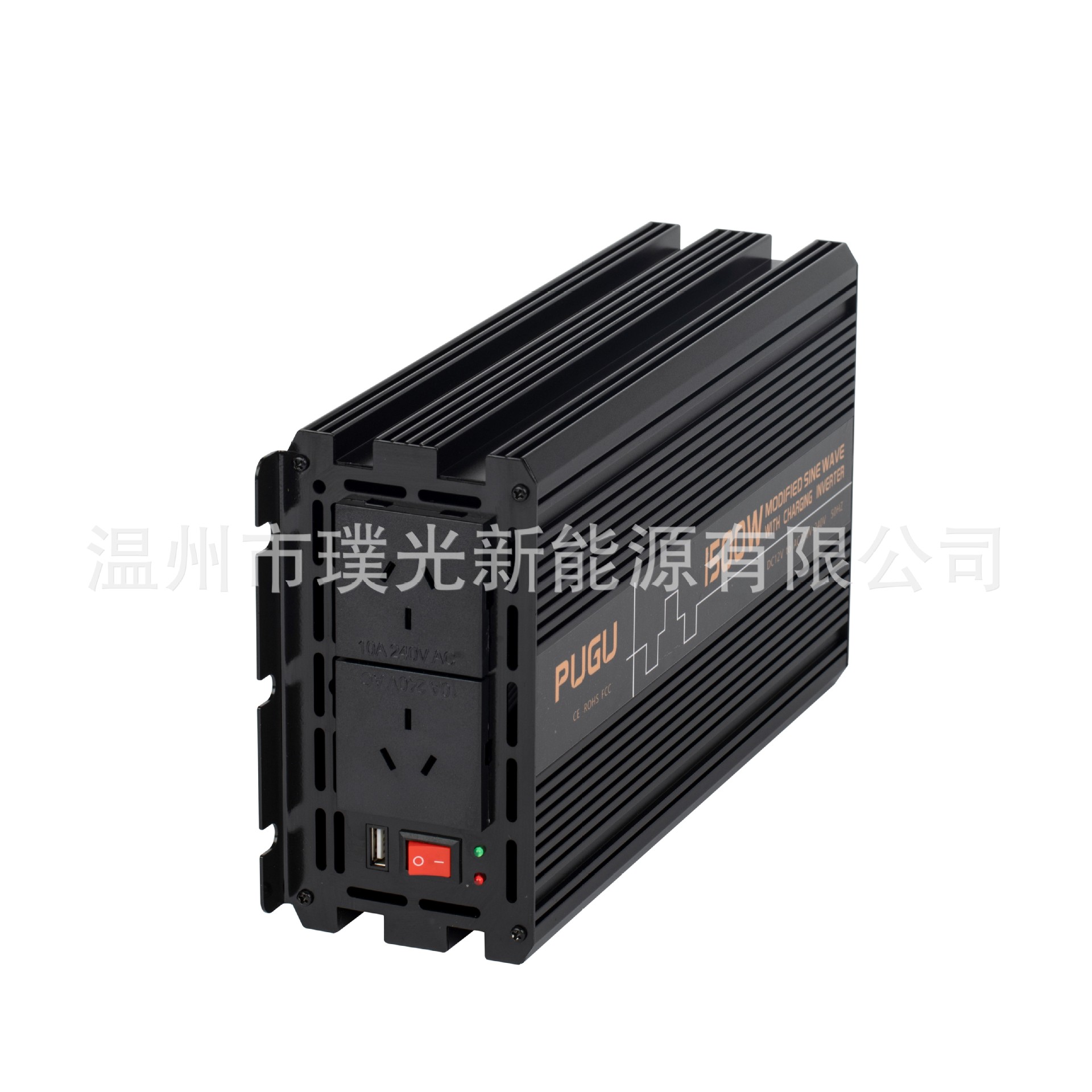 Car Inverter 12V24V to 120V220V High Power Pure Sine Wave Inverter Manufacturer Customized 1000W