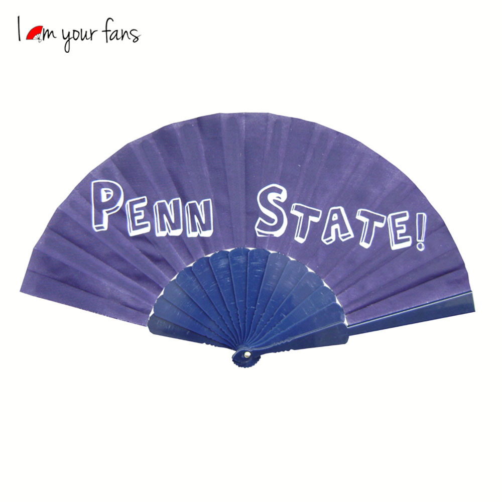 Abanicos Promocionales Personalizados, Abanicos Publicitarios con Marco de Plástico, se Pueden Personalizar con su Propio Diseño, Disponibles en Marco de Plástico con Superficie de Papel y Superficie de Tela