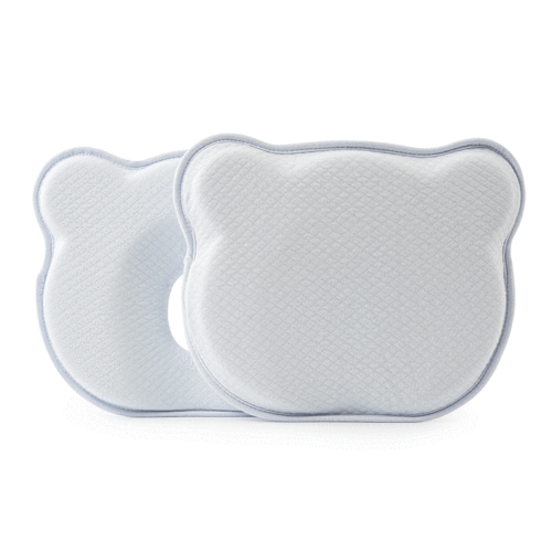 Cross-border Amazon Bear-shaped Pillow with Removable Cover Memory Foam Infant Upright Pillow Anti-tilt Head Pillow
