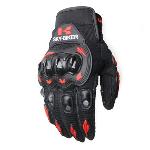 Anti-slip Anti-fall Off-road Racing Motorcycle Rider Riding Gloves Rider Hard Shell Protective Motorcycle Gloves All Seasons