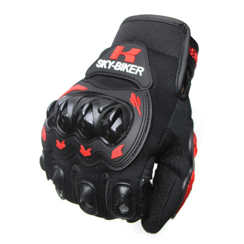 Anti-slip Anti-fall Off-road Racing Motorcycle Rider Riding Gloves Rider Hard Shell Protective Motorcycle Gloves All Seasons