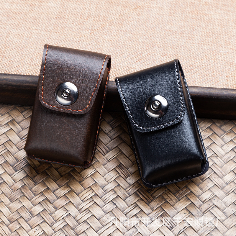 Magnet Buckle Mirror Box Leather Case Belt Box Foldableing Mirror Box Reading Glasses Mirror Box Magnet Buckle Mirror Box Leather Case Belt Box Foldableing
