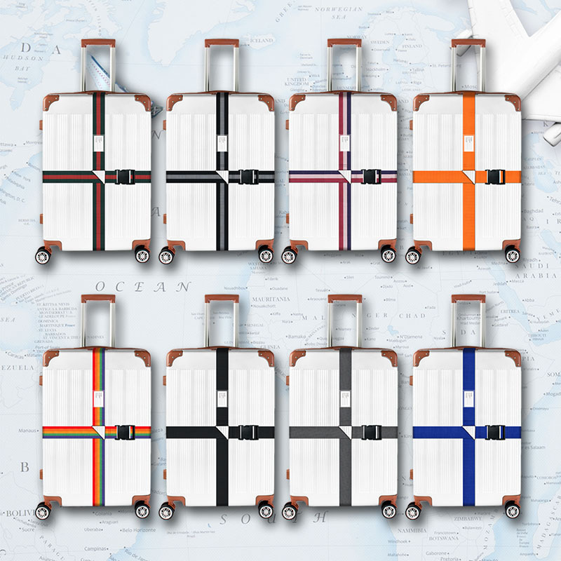 Luggage Bundling Belt Suitcase Cross Luggage Belt Without Code Lock Packing Belt Luggage Belt
