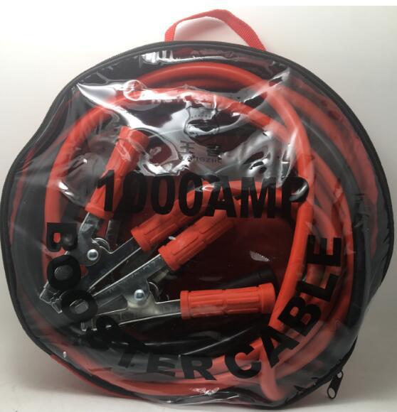 Línea de fuego del coche línea de batería Cruz Jianglong clip de la batería cable clip de cocodrilo alambre de cobre puro emergencia Universal