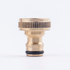 All-copper 6-point internal tooth pacifier connector, 3/4 internal tooth pacifier quick connector, water pipe truck connector, car wash water gun accessories