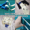 极地老妖 Slingshot with flat rubber bands, high elastic powerful hair rope, increased thickness