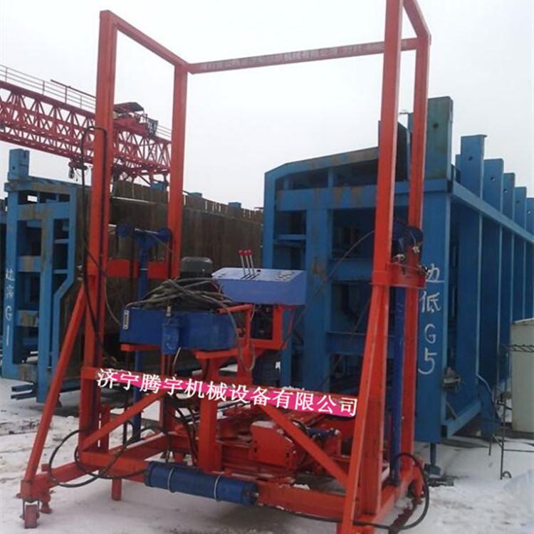 生产橡胶管穿拔一体机 全自动箱梁拔管机 双门路单门路拔管机价格