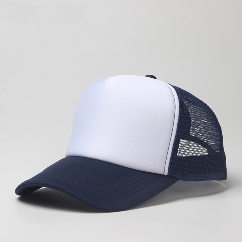 Gorra de camionero tapa de carga tapa de malla sombrero de Sol de alta calidad para adultos tablero de luz de béisbol tapa de malla publicitaria personalizable