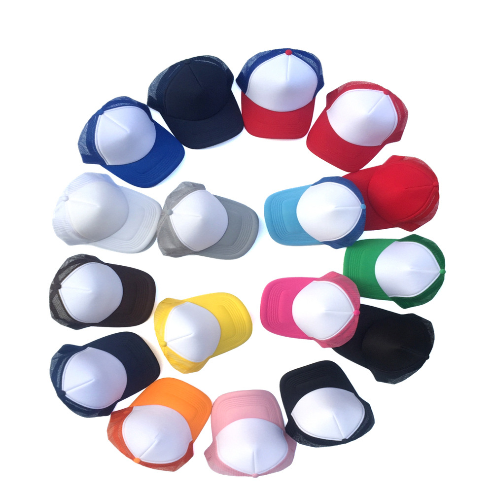 Gorra de camionero tapa de carga tapa de malla sombrero de Sol de alta calidad para adultos tablero de luz de béisbol tapa de malla publicitaria personalizable