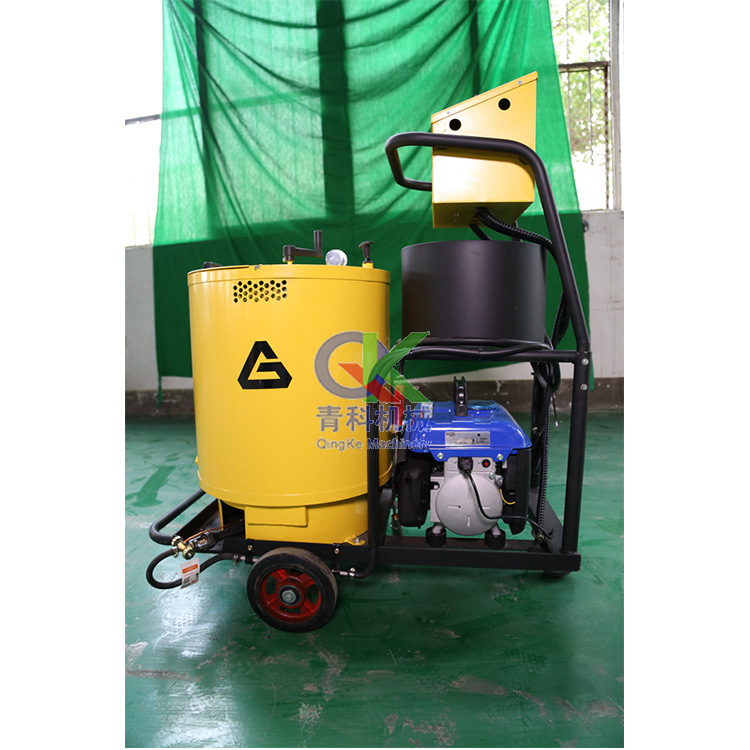 手推式60L沥青填缝补路机 路面裂缝修复机 60L沥青灌缝补缝机