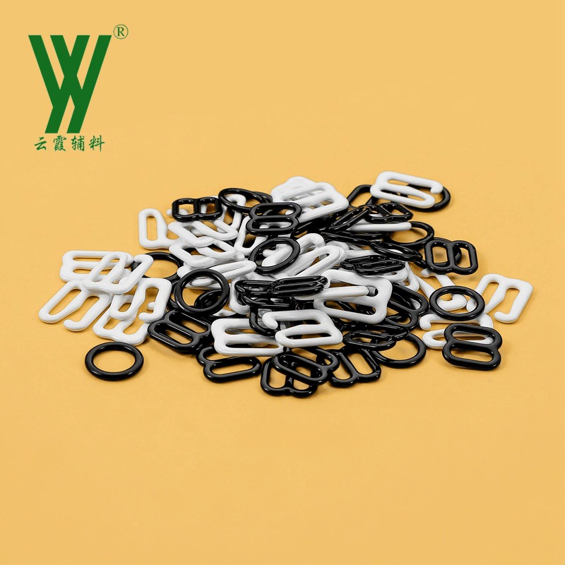 Пряжка бюстгальтера нейлона аксессуаров нижнего белья фабрики сразу 089 Регулируемая пряжка плеча 6 мм-30 мм в запасе доступном