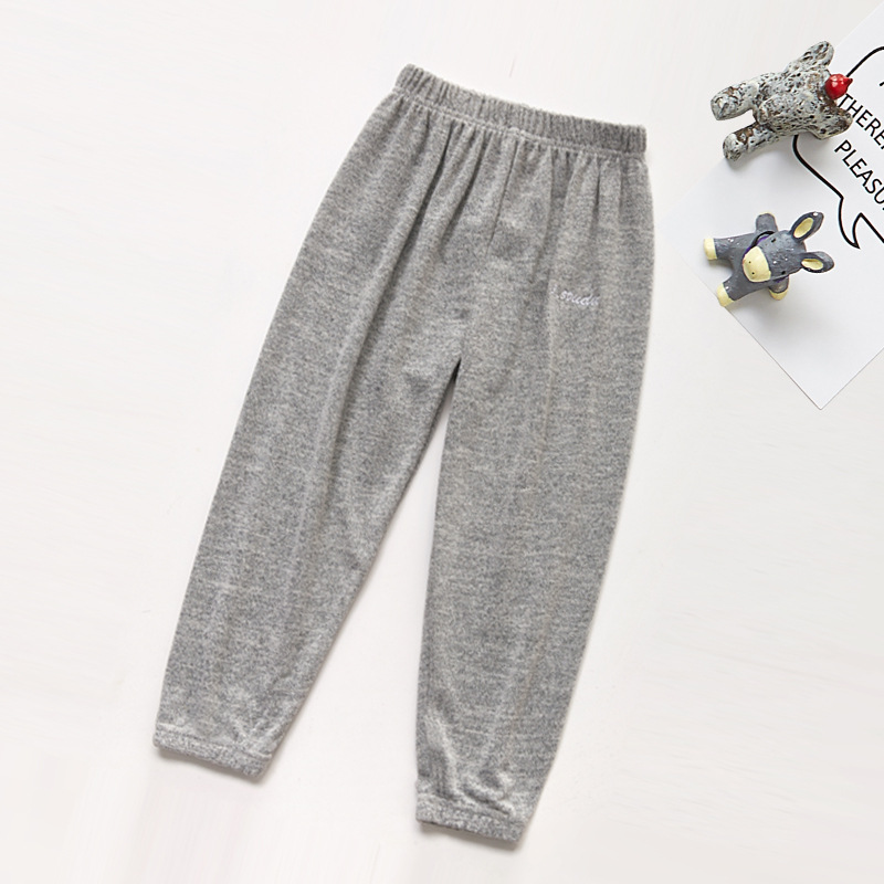 하우스 바지 훈제 회색