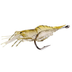 Weihe soft bait shrimp with hook, soft bait shrimp, soft shrimp, 5 cm long Weihai fishing gear wholesale