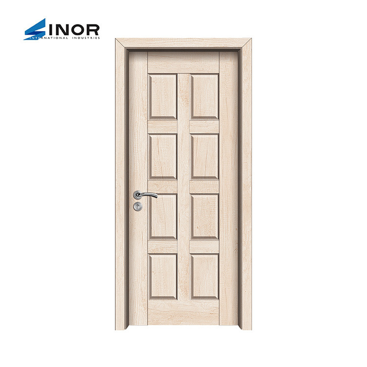 Fábrica al por mayor de bajo precio conjunto de puerta sin pintura panel de puerta reforzado Puerta de ingeniería servicio de instalación a nivel nacional disponible