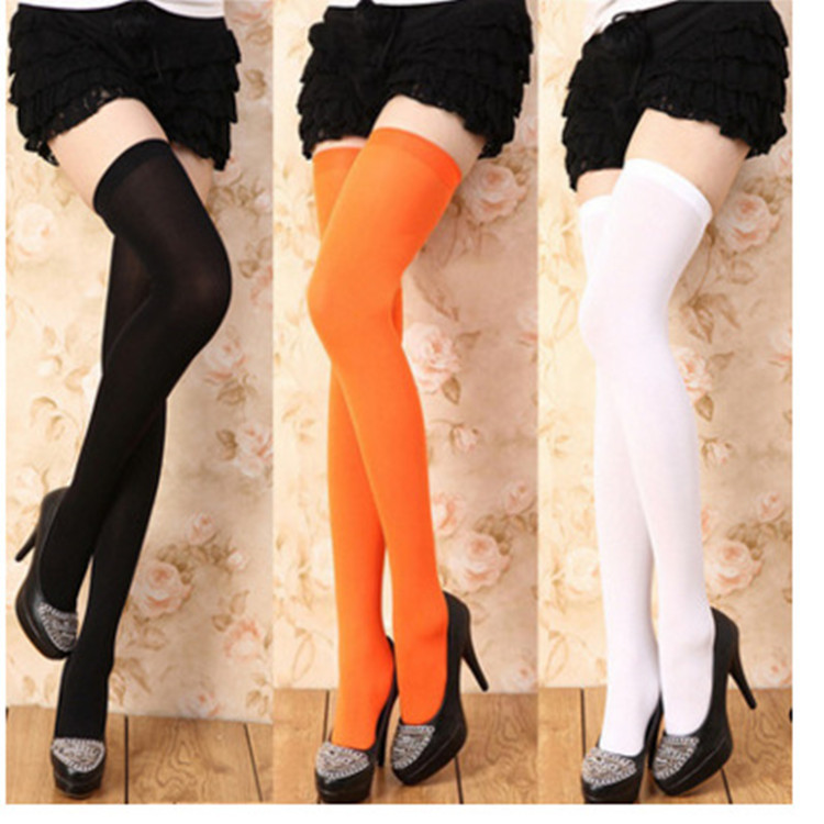 Spring and Autumn Anti-Snag Stockings Velvet Over-The-Knee Women's Mid-Calf Socks Japanese Style Stockings Student Jk Thigh Socks Uniform Socks