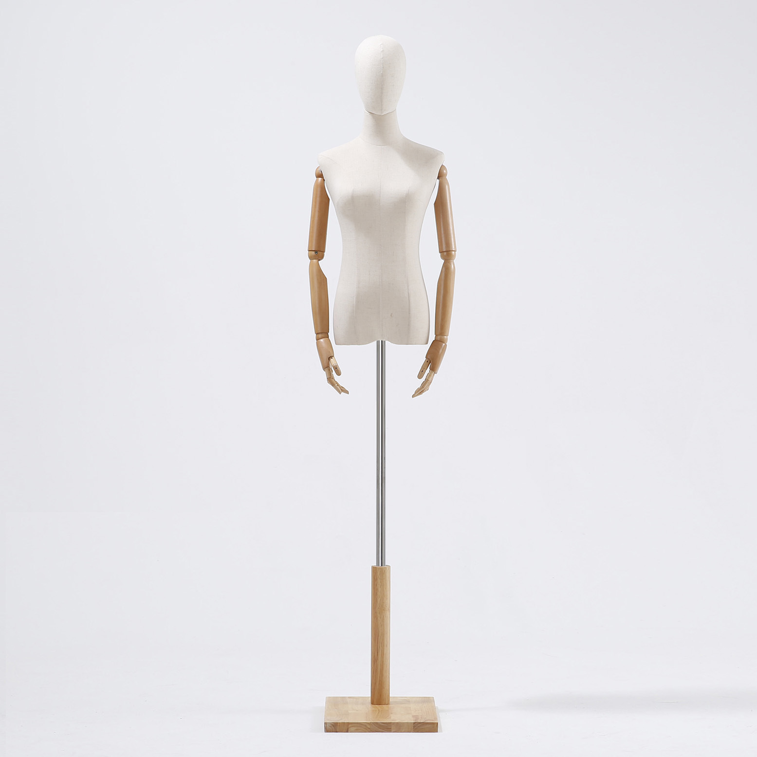 Maniquí Femenino de Medio Cuerpo para Vestidos de Novia