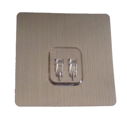Traceless adhesive buckle manufacturer, traceless claw buckle accessories, stainless steel storage rack, patch hook, brushed transparent buckle