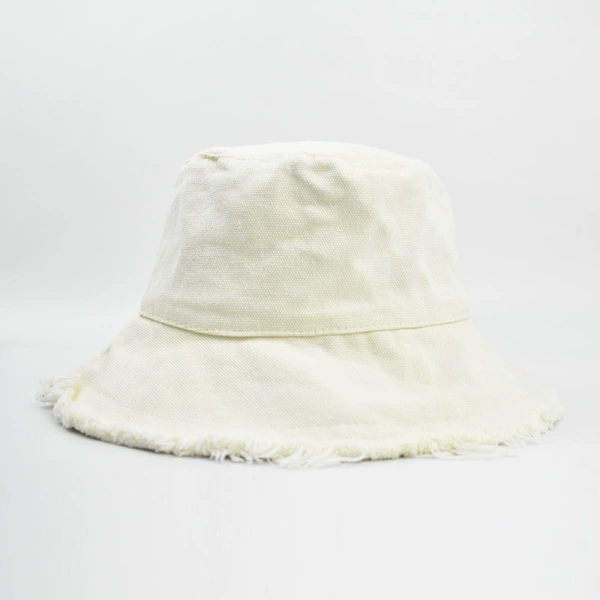 Pure -colored fisherman hat beige