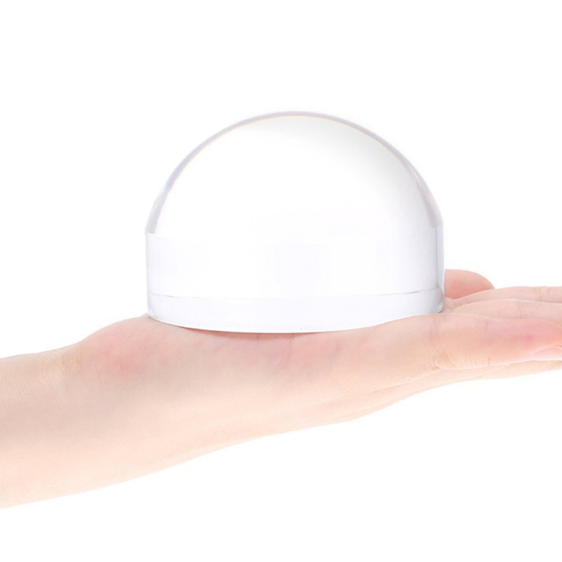 3.5倍光学亚克力光学材质文镇镜桌面摆设压纸高清圆形放大镜95mm