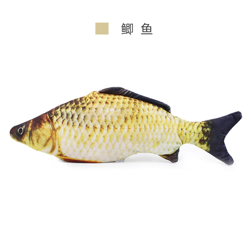 Peces eléctricos transfronterizos simulación de juguete peces USB recargable salto peces payasos carpa gato juguete al por mayor