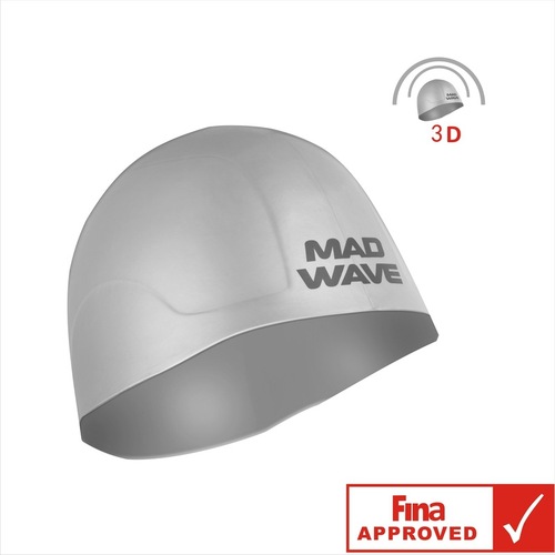 Swim Cap Fast Swimming Silicone Cap FINA Certified Helmet Swim Cap Waterproof Durable Adult Outdoor Swim Cap