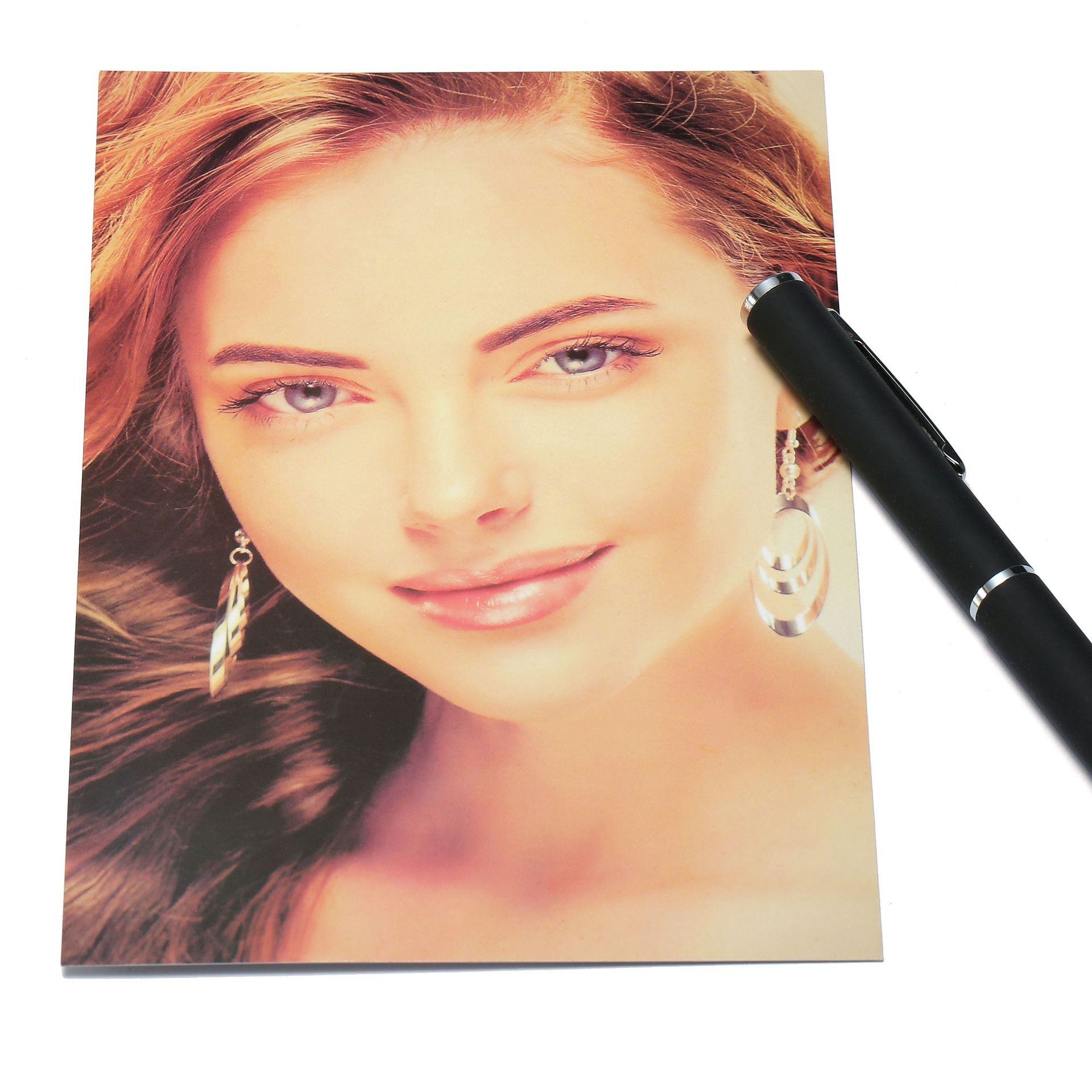 Venta caliente anti-tarjeta de prueba de luz azul lámpara de prueba en stock al por mayor versión china e inglesa lente de PVC Detección de intensidad de luz azul