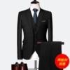Black suit, vest, trousers