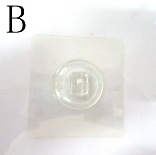 Brushed gray seamless convex buckle, nail-free mop clip, strong and traceless, punch-free mother-in-law buckle, soap box buckle
